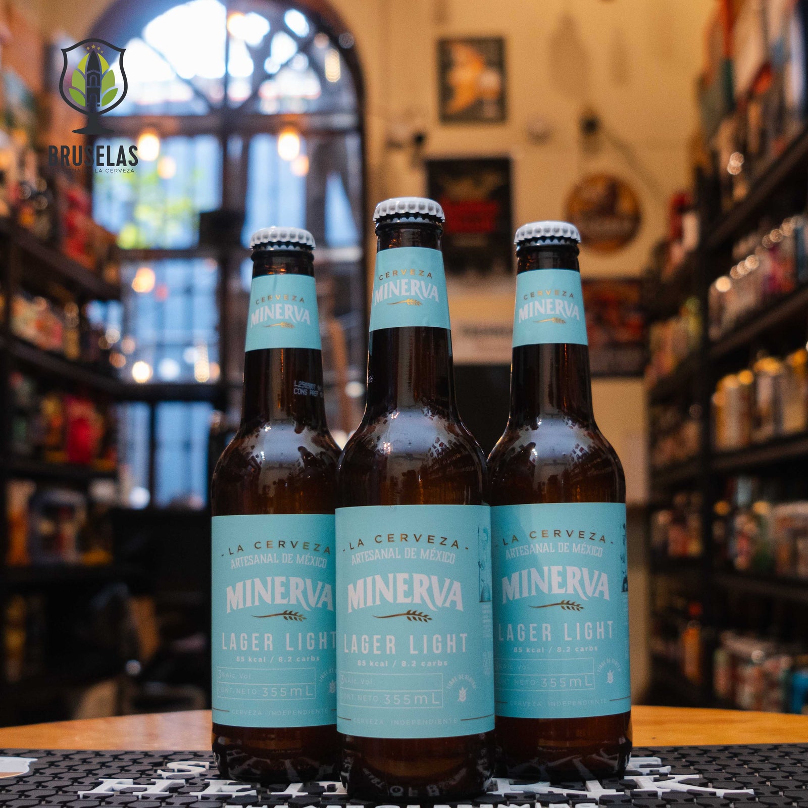 Minerva - Lager Ligth Botella