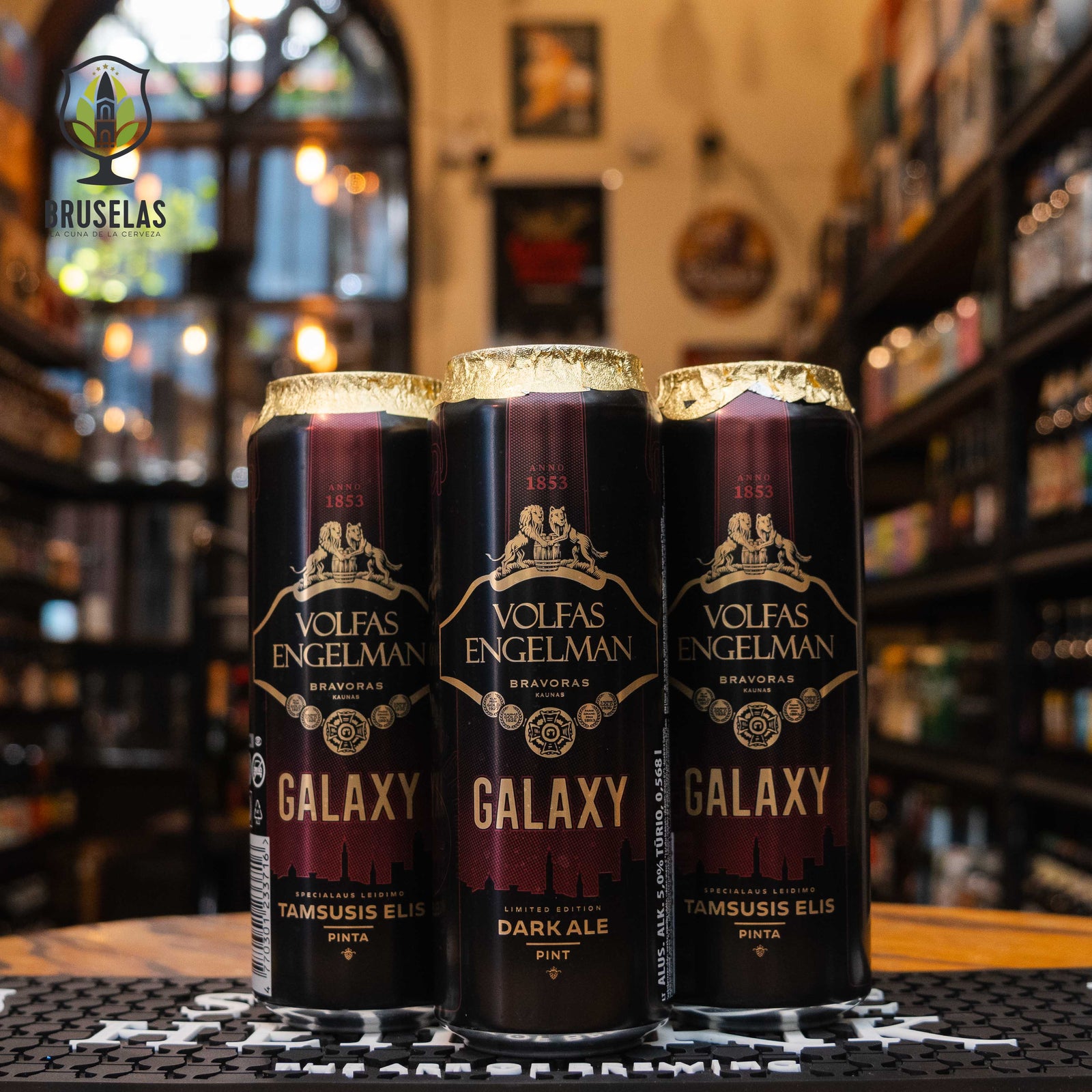 Volfas Engelman - Galaxy Dark Ale Lata
